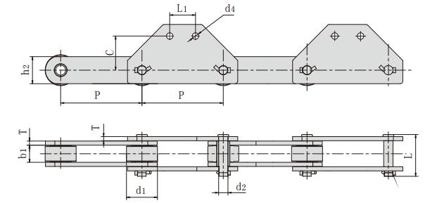 <font color='red'>P315</font>F12_提升機用輸送鏈 工