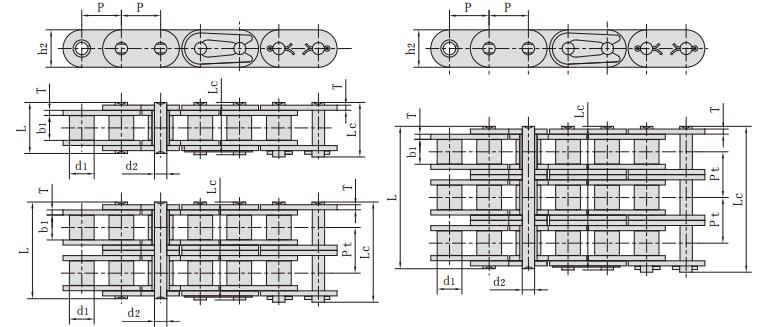 C<font color='red'>32A-2</font>_直鏈板滾子鏈條