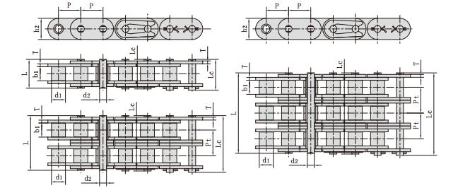 C<font color='red'>10A-2</font>_直鏈板雙排輸送鏈條